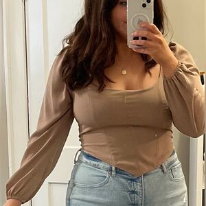 Abercrombie Corset Top